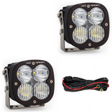 Baja Designs Jeep JL/JT Rubicon Steel Bumper LED Light Kit XL Sport with dual heavy-duty LED pods and wiring harness