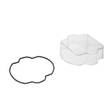 Baja Designs Head Light Lens LP9 Series Driving Combo Lens Kit with clear polycarbonate lens and rubber gasket seal