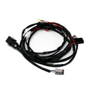 Baja Designs LP9 Sport 2-Light Max Wiring Harness with heavy-gauge wiring and sealed connectors for off-road LED lighting systems