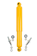 Old Man Emu Steering Stabilizer OMESD24 heavy-duty yellow shock absorber with mounting hardware for off-road vehicles