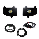 Baja Designs Jeep JT LED Light Dual S1 Reverse Kit For 18-Pres Wrangler JT with wiring and mounting plates