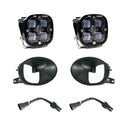 Baja Designs 19-22 Mercedes Sprinter 1500/2500/3500 Squadron SAE Fog Pocket Light Kit with dual LED lights, mounts, and wiring harnesses