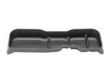 WeatherTech Underseat Storage System for Chevy Silverado 1500 Crew Cab / GMC Sierra Crew Cab (19-ON) molded black plastic compartment tray