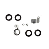 Bilstein B1 - Sway Bar Adapter Kit 13-15 Porsche 911 Carrera with anodized aluminum brackets and heavy-duty rubber bushings.