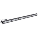 Baja Designs OnX6 Series Wide Driving Pattern 50in LED Light Bar with black aluminum housing and heavy-duty mounting bracket