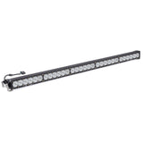 Baja Designs OnX6 Series Wide Driving Pattern 50in LED Light Bar with black aluminum housing and heavy-duty mounting bracket