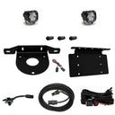 Baja Designs 2021+ Ford Bronco Dual S1 Sport W/C Reverse Kit w/Lic Plate with LED pods, wiring harness, and mounting brackets