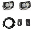 Baja Designs 2019 Ford Ranger S2 Reverse Light Kit with dual reverse LED pods, steel mounting brackets, and wiring harness