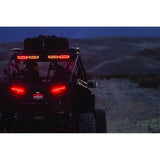 Rigid Industries Chase Tail Light Kit w/ Mounting Bracket - Red LED multi-function rear lights for off-road UTVs and buggies