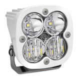 Baja Designs Squadron Sport Driving/Combo Pattern White LED Light Pod - Clear with quad LED optics and heavy-duty adjustable mount