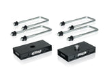 Eibach Pro-Truck Rear Lift Block for Ford Ranger 19+ billet aluminum blocks with U bolts for leaf spring suspension lift