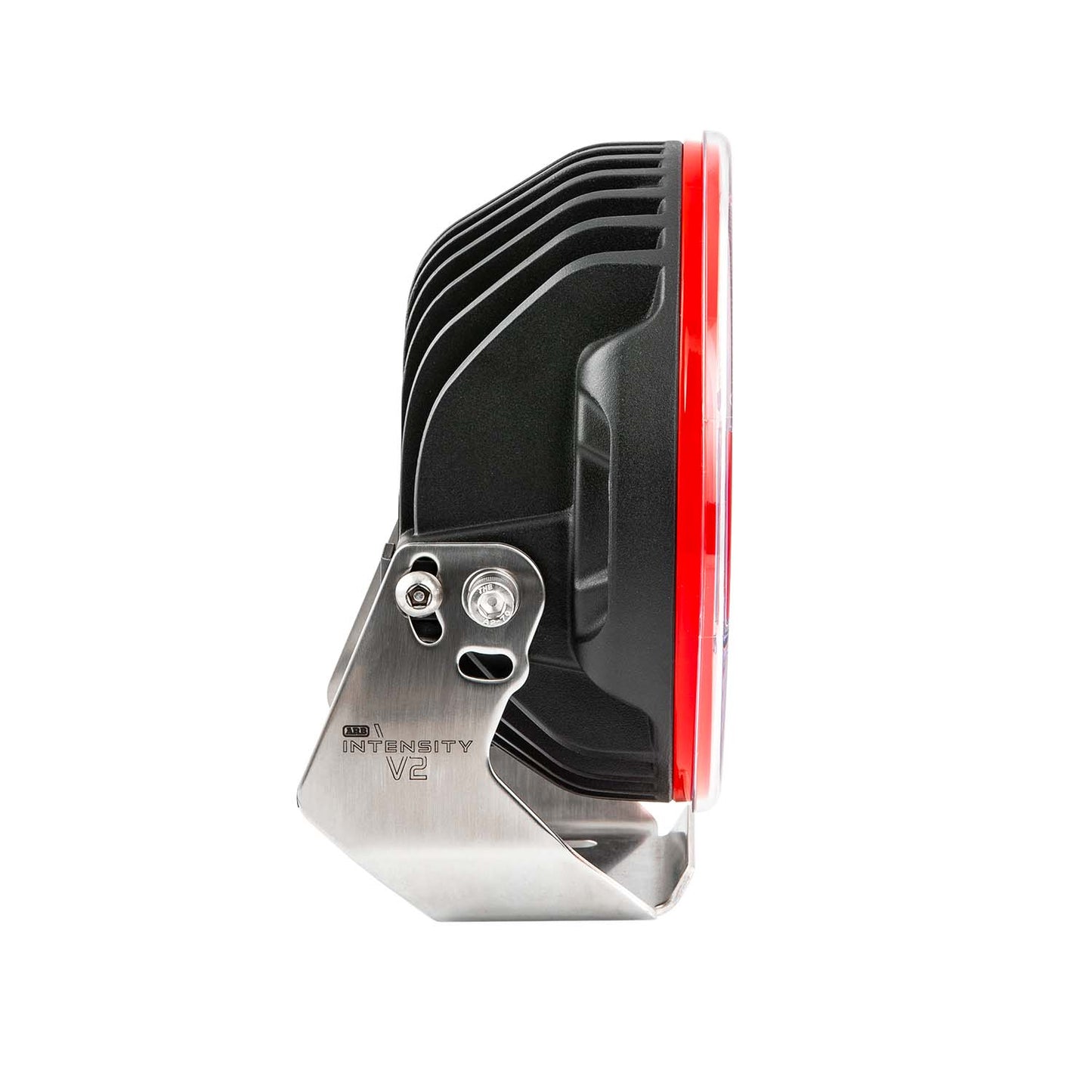 ARB Intensity V2 LED Spot Light AR21SV2 with anodized aluminum heat sink, stainless steel bracket, and sealed wiring for off-road durability