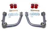 Total Chaos Fabrication Upper Control Arms 96504 for Tacoma (05-23), 4Runner(03-24), Lexus GX 470/460 with chromoly arms and urethane bushings kit
