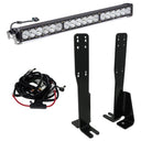 Baja Designs 14-18 Toyota 4Runner OnX6/S8 30in Grille Mount with high-performance LED light bar, steel brackets, and wiring harness