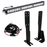Baja Designs 14-18 Toyota 4Runner OnX6/S8 30in Grille Mount with high-performance LED light bar, steel brackets, and wiring harness