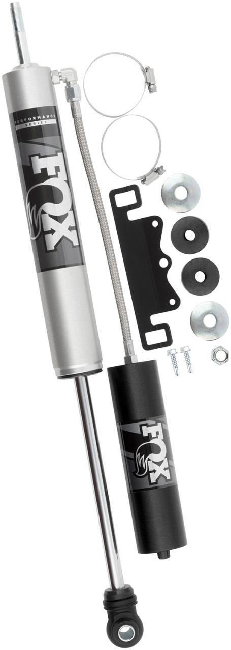 Fox Performance Series 2.0 Smooth Body Reservoir Shock - 985-24-162 aluminum reservoir shock with mounting hardware for off-road 4x4 trucks