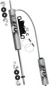 Fox Performance Series 2.0 Smooth Body Reservoir Shock - Adjustable - 985-26-122 with braided stainless steel line and mounting hardware for off-road use