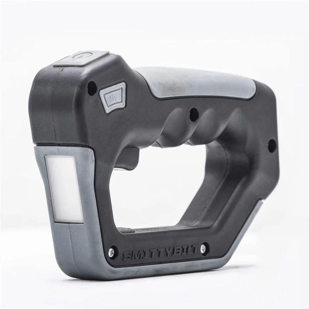 Smittybilt X20 Gen 3 12K Winch 98812 ergonomic remote switch with LED, rubber grip, and rugged construction for off-road use
