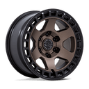 Black Rhino Br022 Bahari - 17X8.5 -10mm - Burnt Bronze W/ Matte Black Lip off-road wheel with rugged beadlock-inspired design