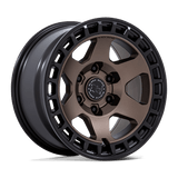 Black Rhino Br022 Bahari - 17X8.5 -10mm - Burnt Bronze W/ Matte Black Lip off-road wheel with rugged beadlock-inspired design