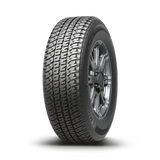 Michelin Ltx A/T2 - P275/65R18 all-terrain tire mounted on heavy-duty alloy wheel designed for 2023 4x4 trucks.