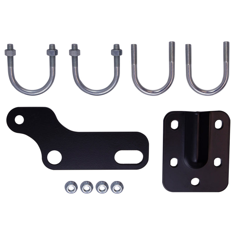 Bilstein 2020 Ford F53 B1 Steering Damper Bracket with mounting plates and U-bolts for heavy-duty suspension upgrade