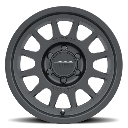 Method MR703 17x8.5 0mm Offset 6x5.5 106.25mm CB Matte Black Wheel