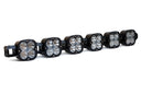 Baja Designs XL Linkable LED Light Bar - 6 XL Clear with high-intensity quad LED pods and modular heavy-duty mounts for off-road use