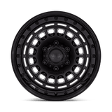 Black Rhino Br014 Sahara - 17X9 -12mm - Matte Black W/ Gloss Black Lip off-road wheel heavy-duty rugged design