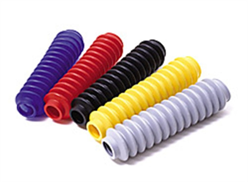 Fabtech Shock Absorber Bellow - Black heavy-duty dust cover for off-road vehicle suspension protection and durability