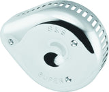 S&S Cycle Slasher Slotted Air Cleaner Cover For Super E/G Carbs - Chrome