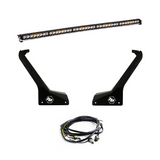 Baja Designs Jeep JL/JT Roof Bar LED Light Kit 50in S8 with heavy-duty brackets and wiring harness for 4x4 lighting upgrades