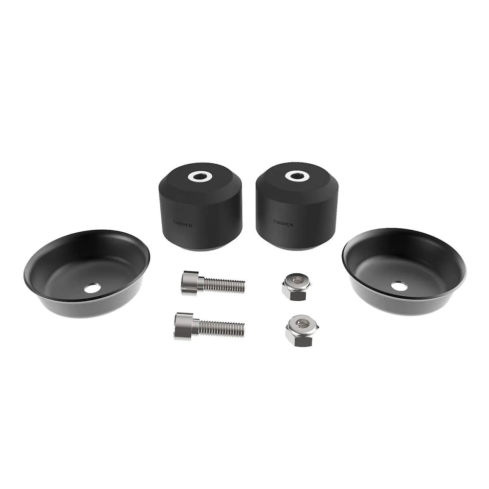 Timbren Active Off-Road Front Bump Stops ABSTOF for Toyota 4Runner, Tacoma, Tundra, FJ Cruiser with heavy-duty rubber stops and mounting hardware