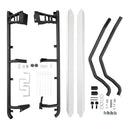 SUMMIT F/RAIL W/BODY MATT BLACK SUITS 4414690 Mudify heavy-duty side step rails with mounting hardware for off-road 4x4 vehicles