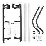 SUMMIT F/RAIL W/BODY MATT BLACK SUITS 4414690 Mudify heavy-duty side step rails with mounting hardware for off-road 4x4 vehicles