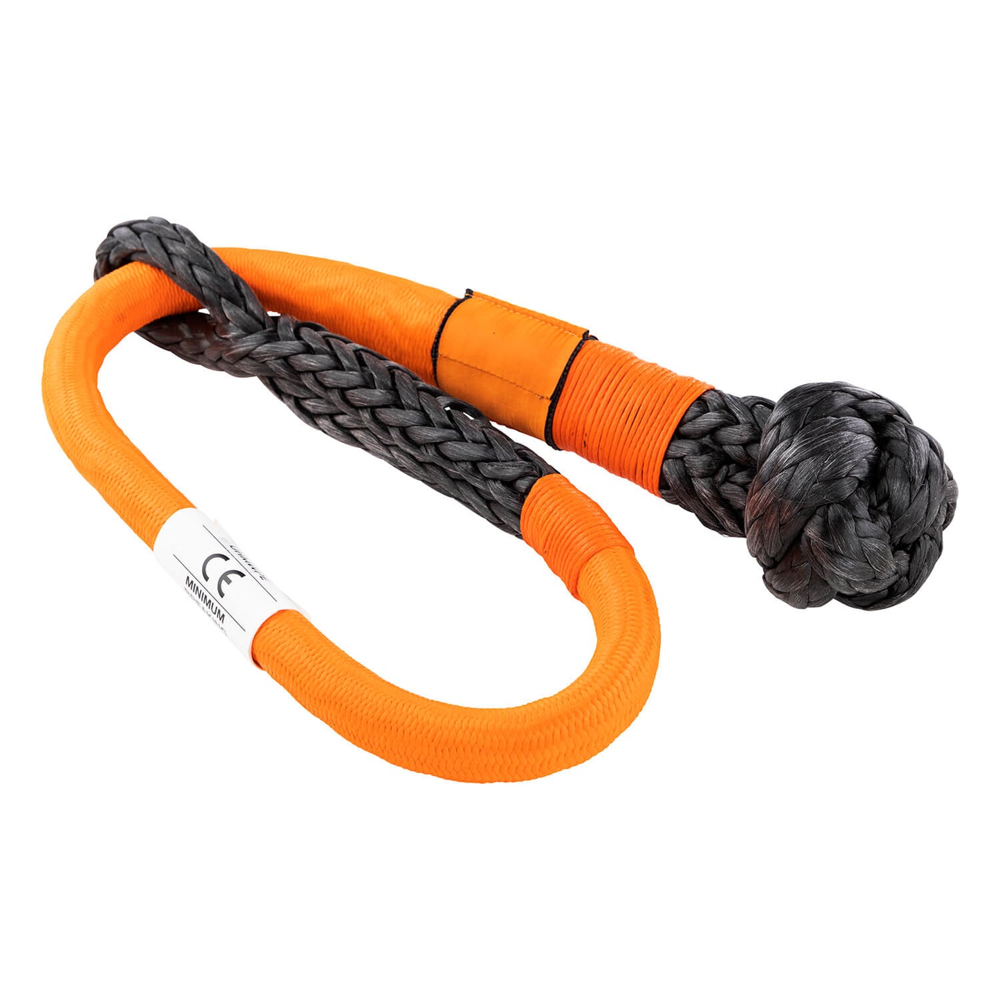 ARB Soft Connect Shackle ARB2018 high tensile UHMWPE synthetic recovery shackle with 14.5T break strength and protective orange sleeves