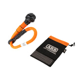 ARB Soft Connect Shackle ARB2018 high tensile UHMWPE synthetic recovery shackle with protective orange cover and storage bag
