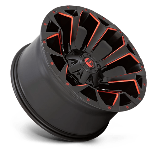 Fuel 1PC D787 Assault - 18X9 01mm - Matte Black Red Milled