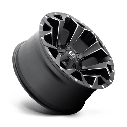 Fuel 1PC D546 Assault - 18X9 -12mm - Matte Black Milled