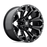 Fuel 1PC D576 Assault - 20X9 01mm - Gloss Black Milled