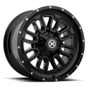 ATX Series Ax203 - 20X9 00mm - Gloss Black off-road wheel with multi-spoke design and beadlock-style rim accents