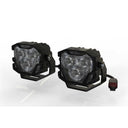 Morimoto 4Banger NCS LED Wide Beam Lights BAF005 with heavy-duty mounts and waterproof housing for off-road vehicles