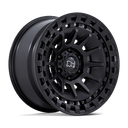 Black Rhino Barrage - 18X9 0mm - Matte Black wheel with rugged multi-spoke design for off-road 6-lug trucks and SUVs