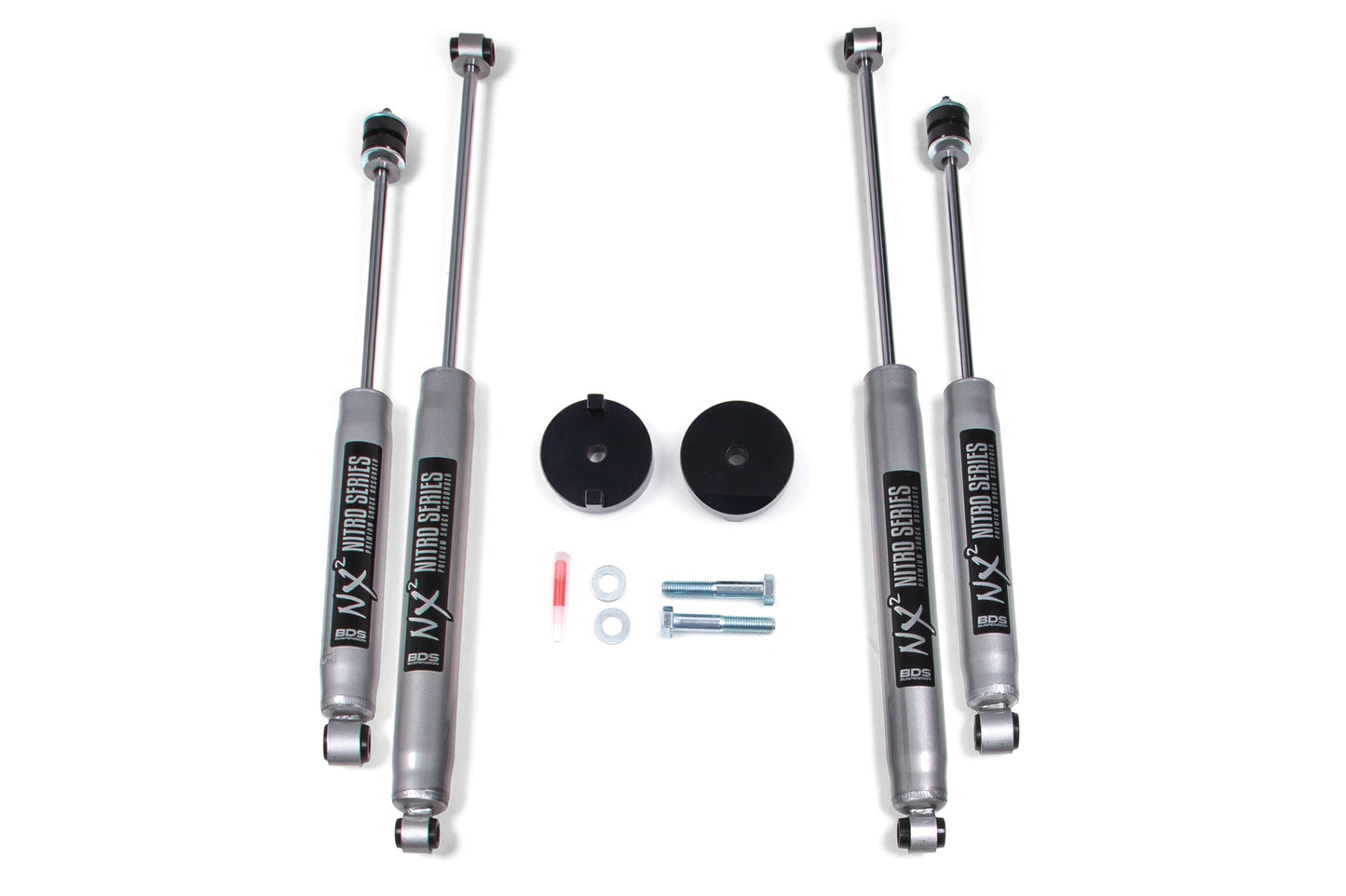 BDS Suspension BDS 1 Inch Leveling Kit | Coil Spacer | Ford F250/F350 Super Duty (17-22) 4WD includes coil spacers and hardware