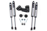 BDS Suspension BDS 2 Inch Leveling Kit | Coil Spacer | Ford F250/F350 Super Duty (17-22) 4WD with heavy-duty shocks and mounting hardware