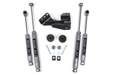 BDS Suspension BDS 2 Inch Leveling Kit | Coil Spacer | Ford F250/F350 Super Duty (17-22) 4WD with heavy-duty shocks and mounting hardware