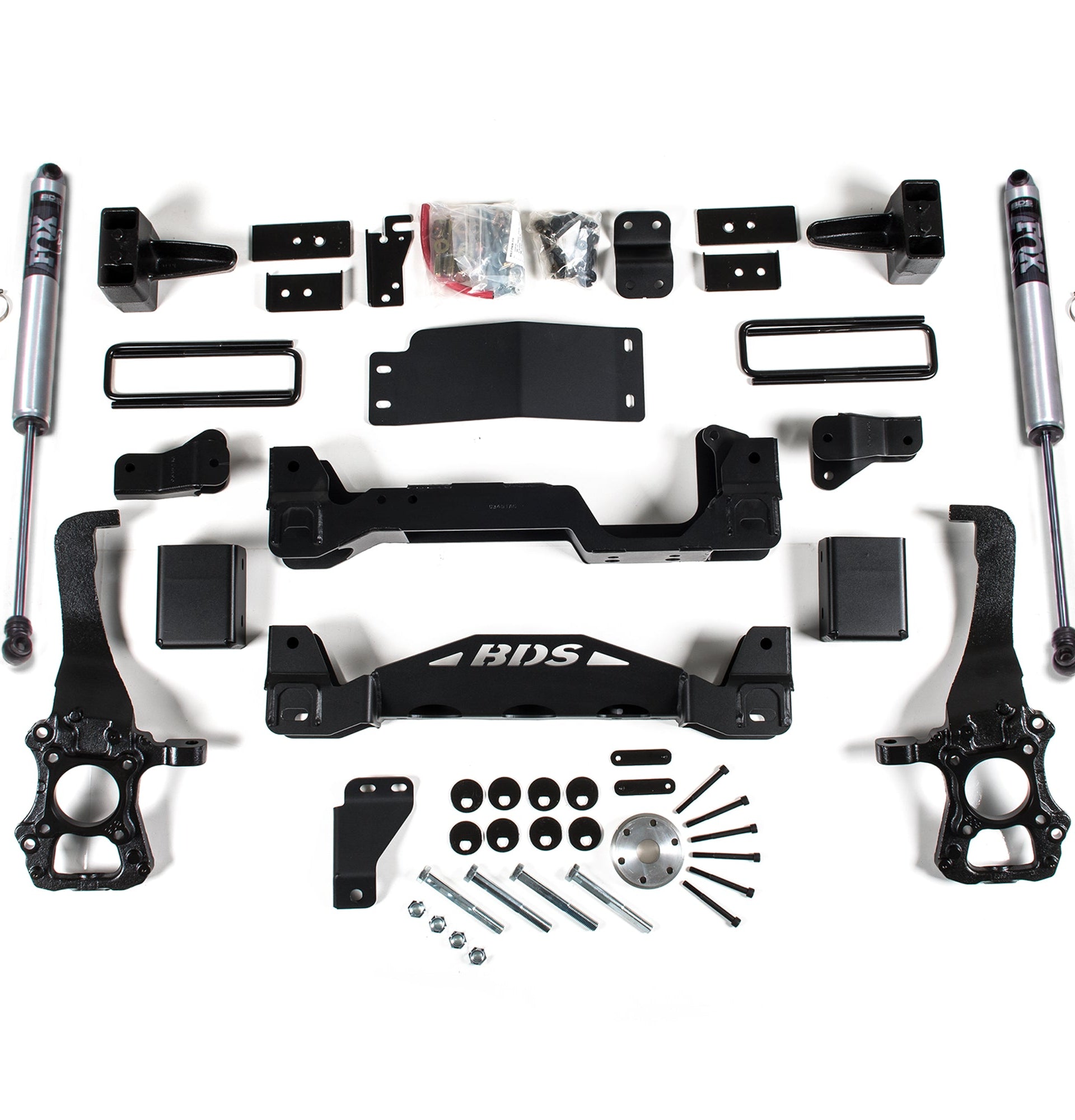 BDS 4 Inch Lift Kit | FOX 2.5 Performance Elite Coil-Over | Ford F150 ...