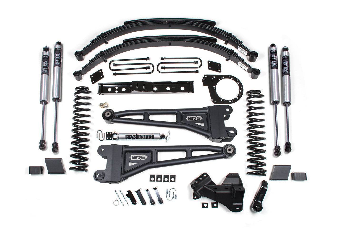 BDS Suspension BDS 7 Inch Lift Kit w/ Radius Arm | Ford F250/F350 Super Duty (20-22) 4WD Diesel heavy-duty suspension components kit