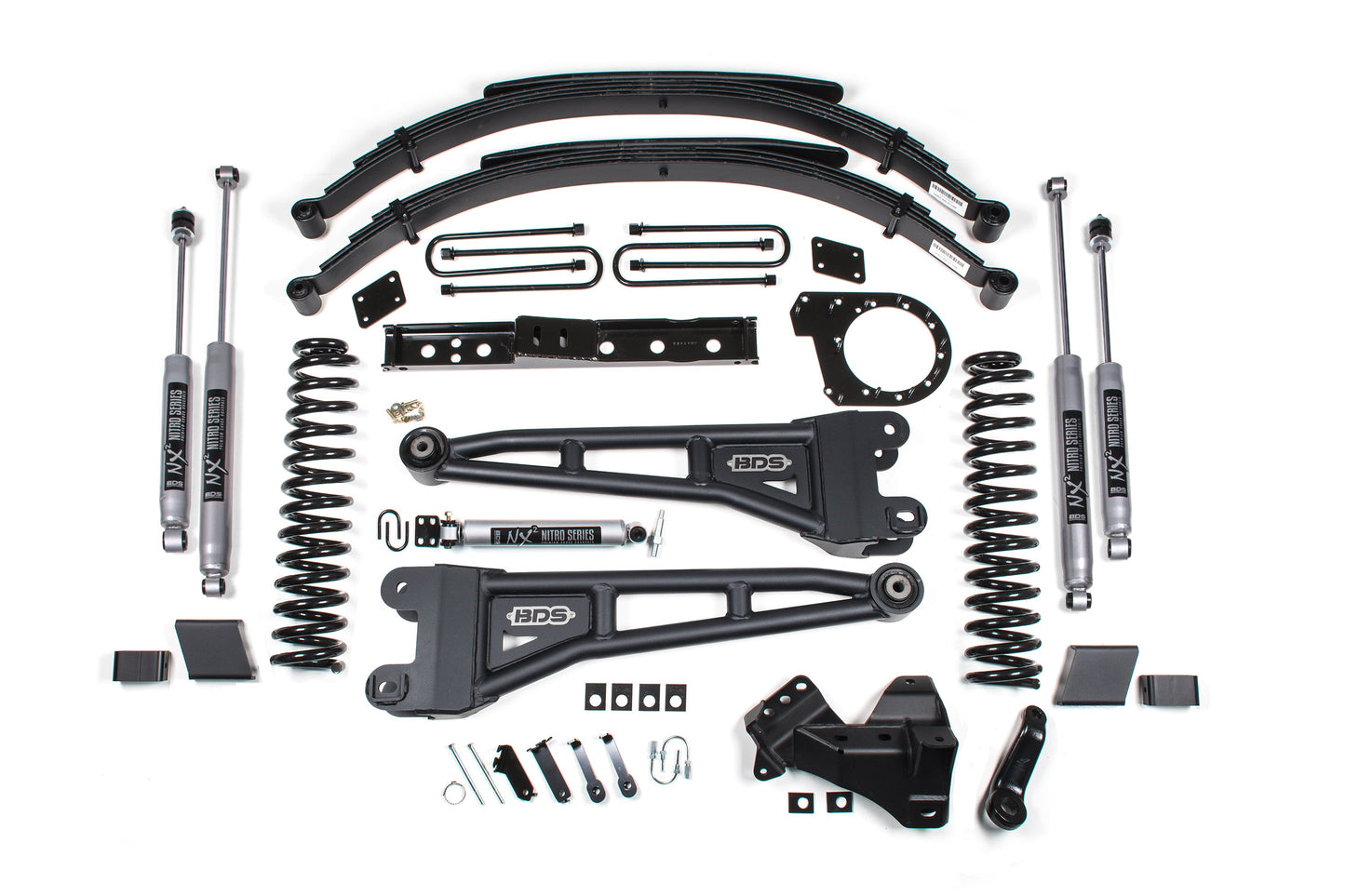 BDS Suspension BDS 7 Inch Lift Kit w/ Radius Arm | Ford F250/F350 Super Duty (20-22) 4WD | Diesel heavy-duty suspension components kit