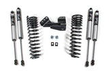 BDS Suspension BDS 1-2 Inch Leveling Kit | Performance Spring | Ford F250/F350 Super Duty (1" Lift: 17-19) | (2" Lift: 20-23) | 4WD | Diesel & Gas with coil springs and shocks